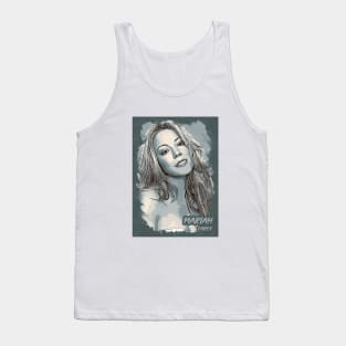 Mariah Carey Poster Art Tank Top